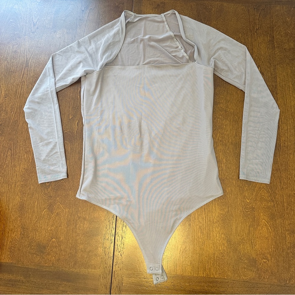 Abercrombie & Fitch Long Sleeve Bodysuit